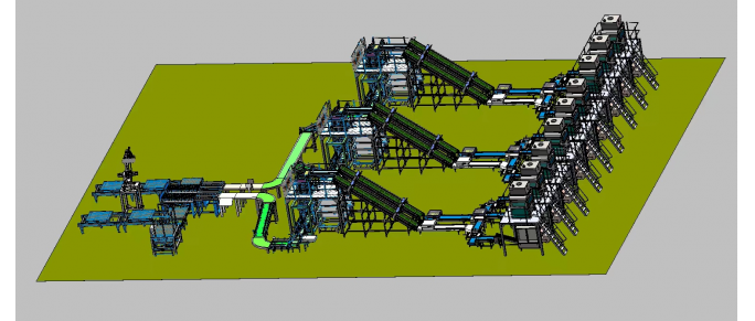 Seed Secondary Packaging Machine with Robotic Palletizing